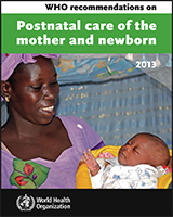 Cover of WHO Recommendations on Postnatal Care of the Mother and Newborn