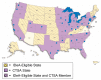 FIGURE 8-1. CTSAs include 46 institutions in 26 states.