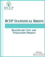Cover of Healthcare Cost and Utilization Project (HCUP) Statistical Briefs