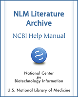 Cover of NLM LitArch (NLM Literature Archive)