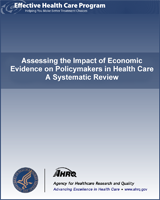 Cover of Assessing the Impact of Economic Evidence on Policymakers in Health Care—A Systematic Review