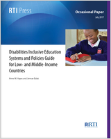 Cover of Disabilities Inclusive Education Systems and Policies Guide for Low- and Middle-Income Countries
